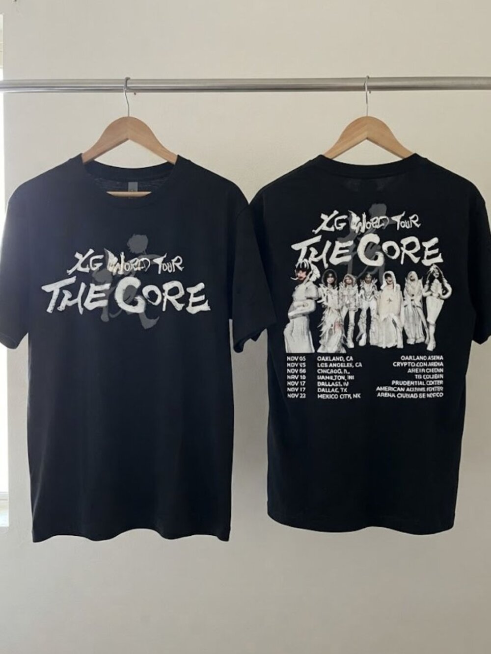 XG The Core World Tour 2026 T-Shirt Reprint